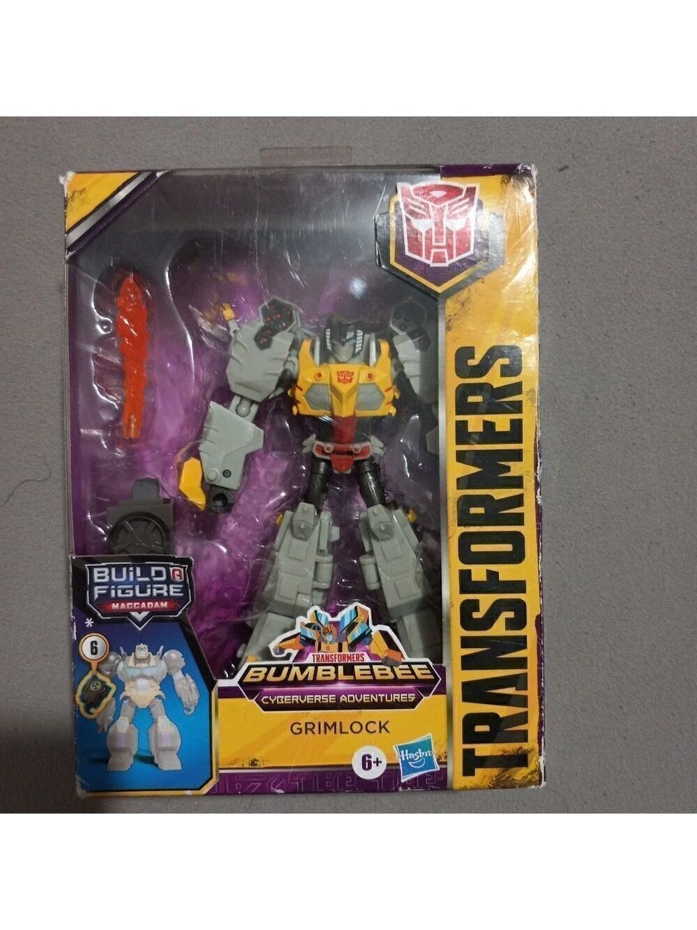 Transformers Bumblebee Cyberverse Adventures Build a Maccadam Grimlock